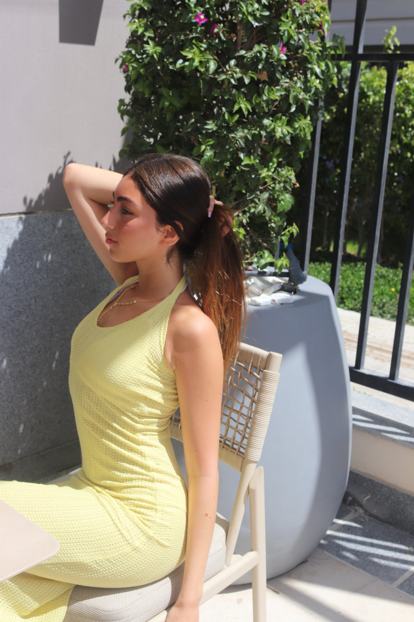 * Crochet Maxi Dress